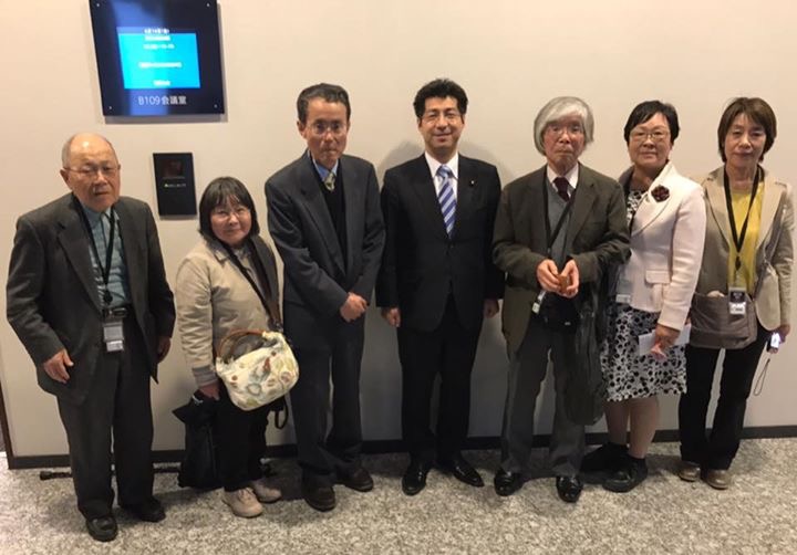 愛知県会の友の会からは、木村会長、原田事務局長が、神野くみ子東海市議と共に参加されました