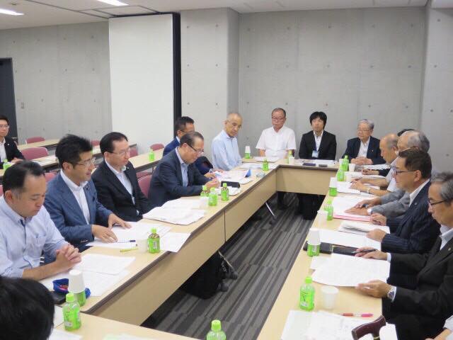 党愛知県本部で引き続き、各種団体との懇談会