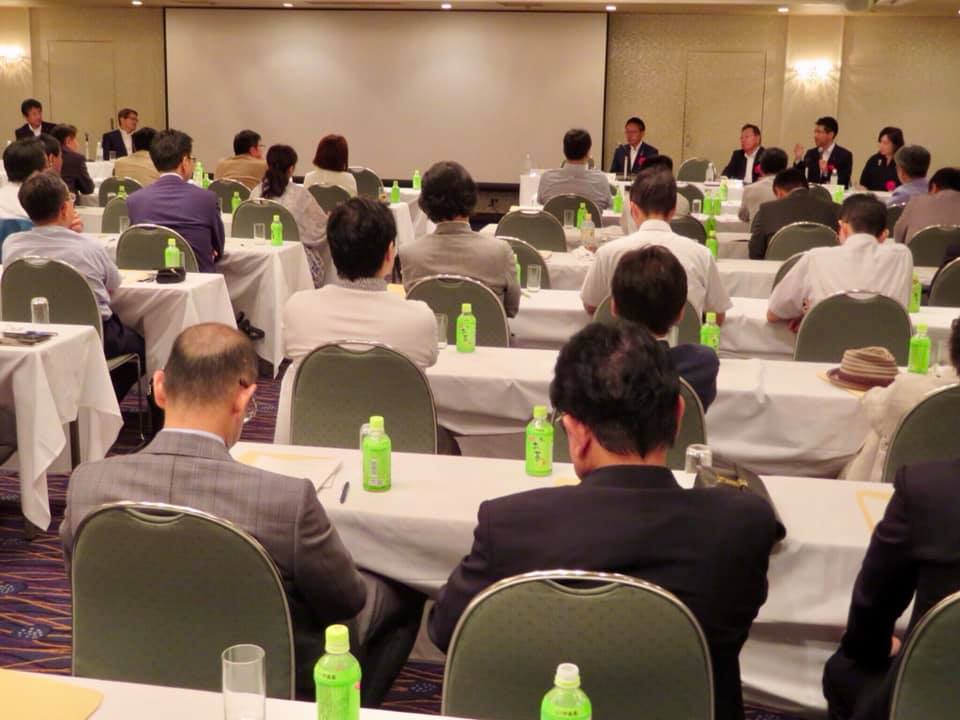 愛知県医師連盟主催の「医政活動研究会」の討論会にパネラーとして参加