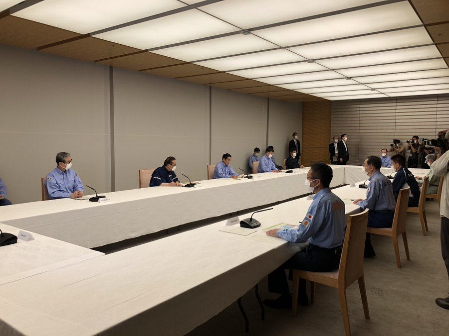 岸田総理を筆頭に関係閣僚会議開催