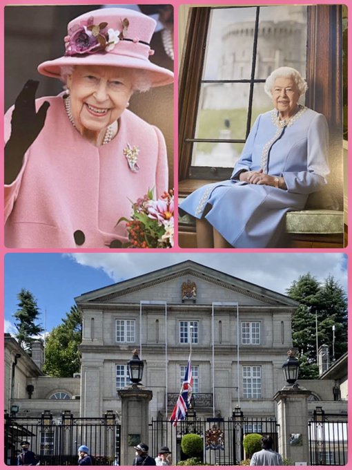 英国エリザベス二世女王陛下の崩御