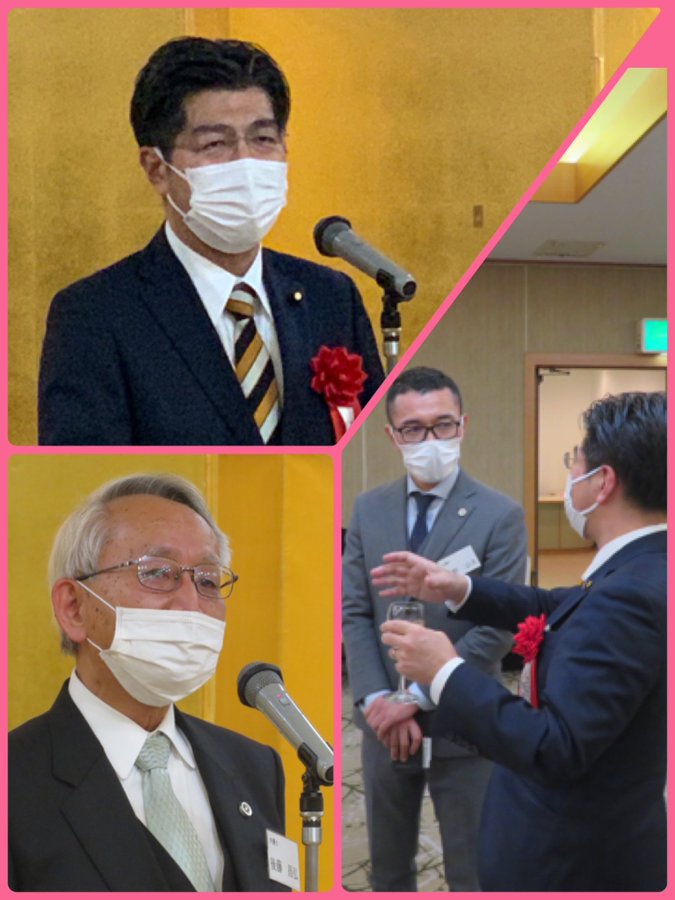 ティグレフォーラム、日本弁護士政治連盟愛知県支部の新年の集いに