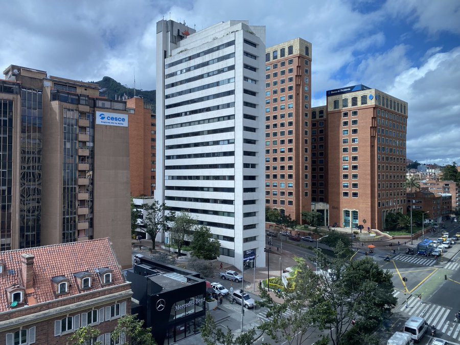 南米コロンビアの首都ボゴタ
