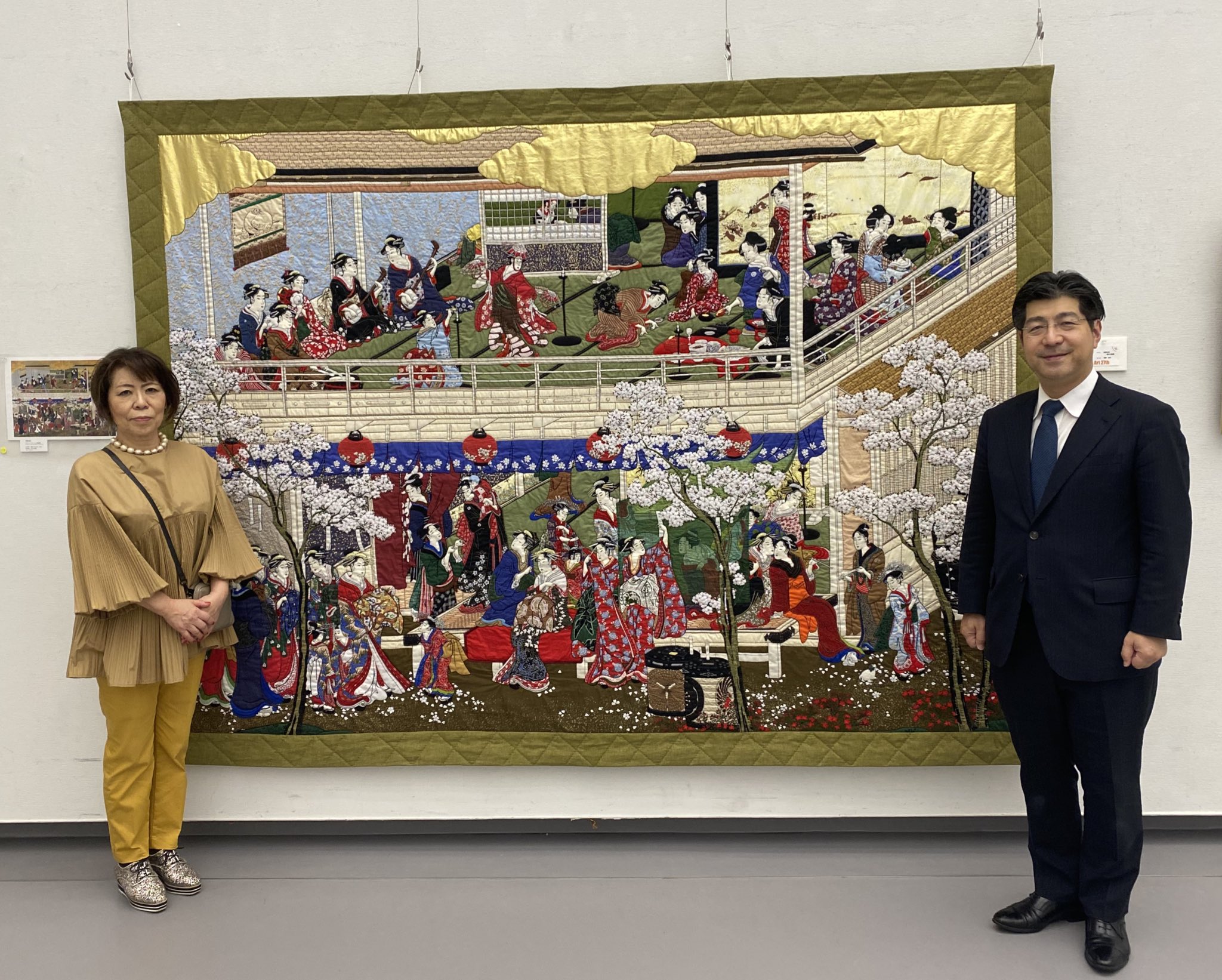 ダイヤモンドアート展に
