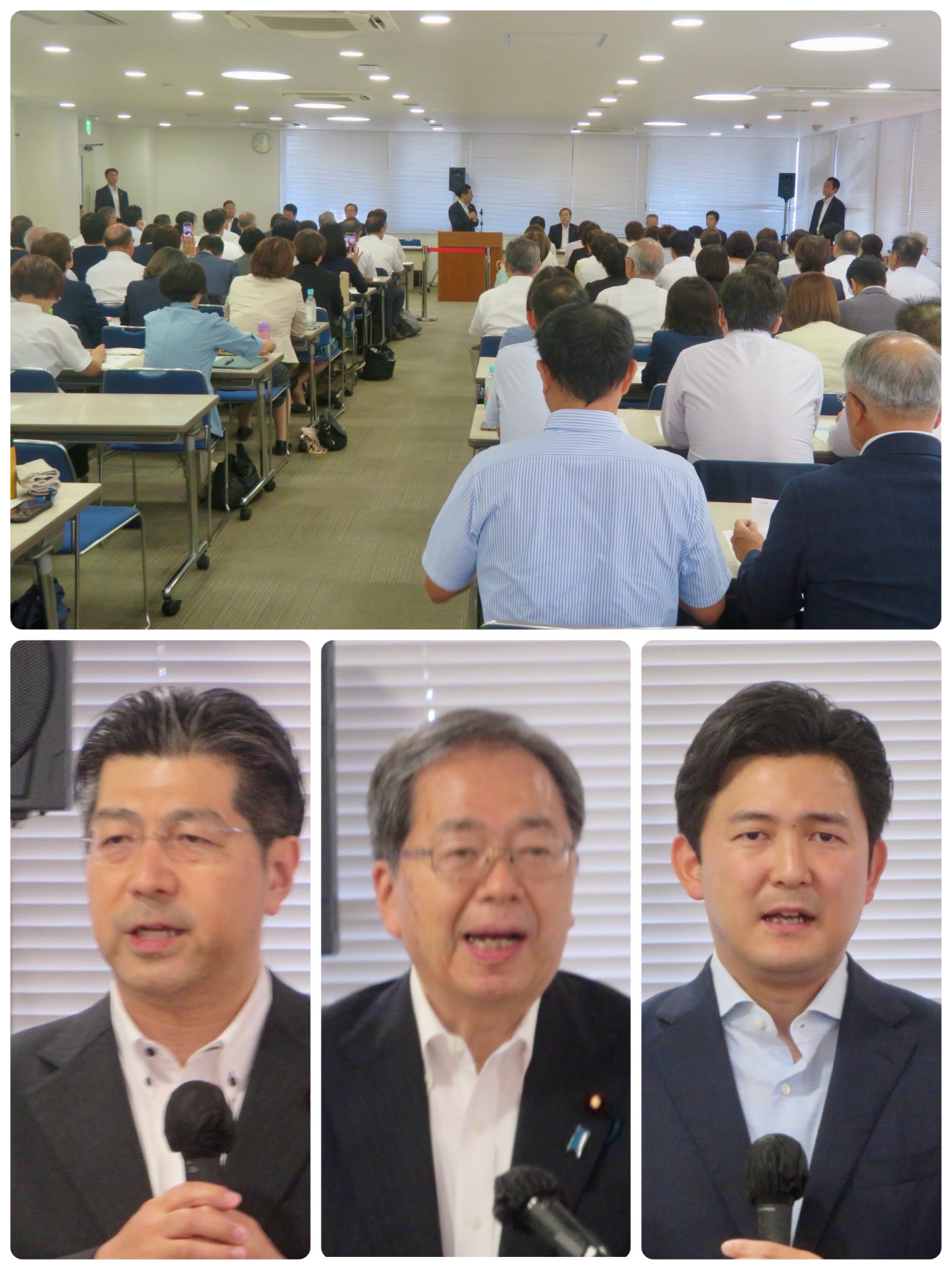 公明党愛知県本部の議員総会で、斉藤鉄夫代表のもと心新たに再出発❗️