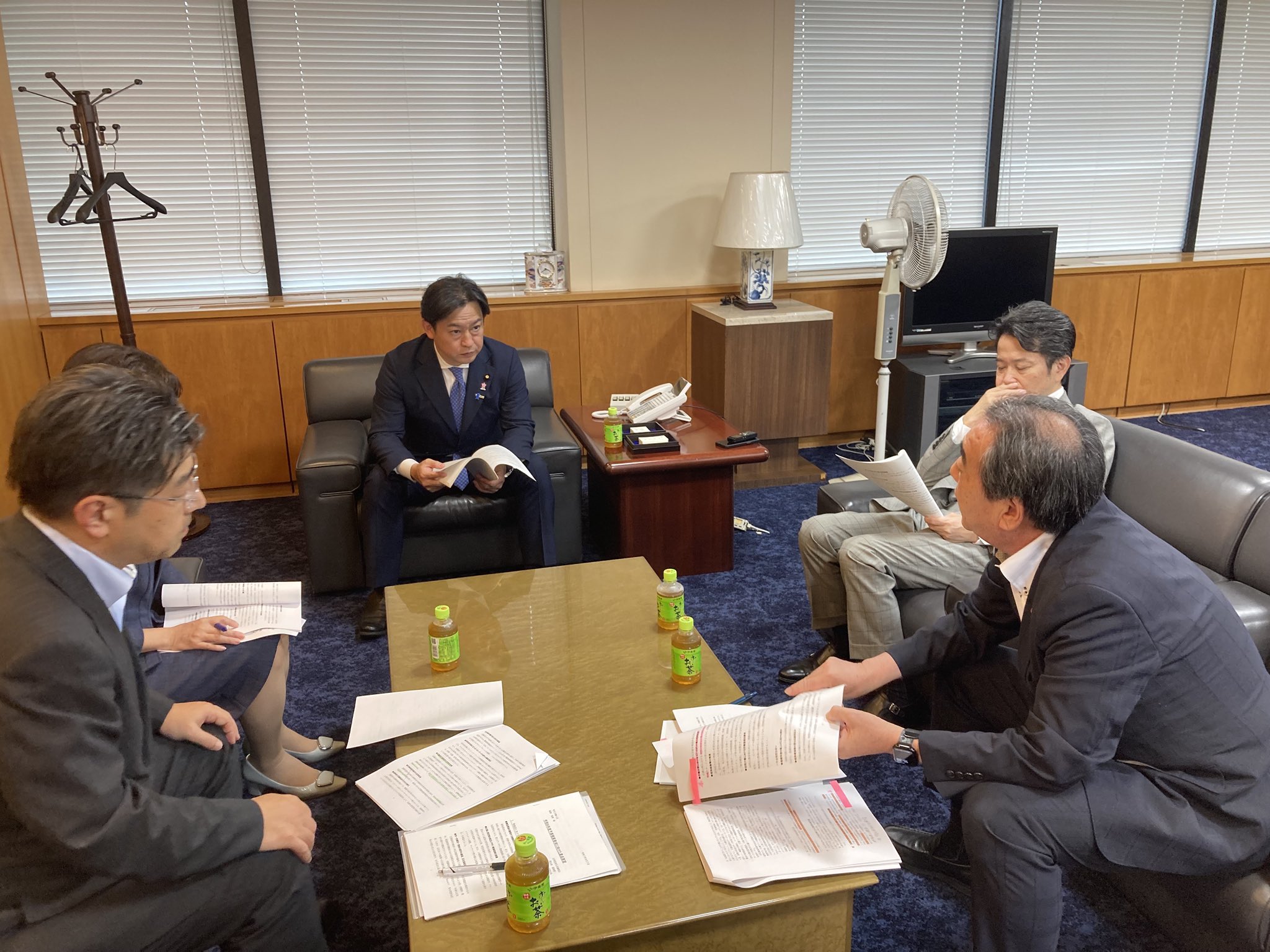 予算概算要求を前に公明党政調各部会として各省に申し入れ