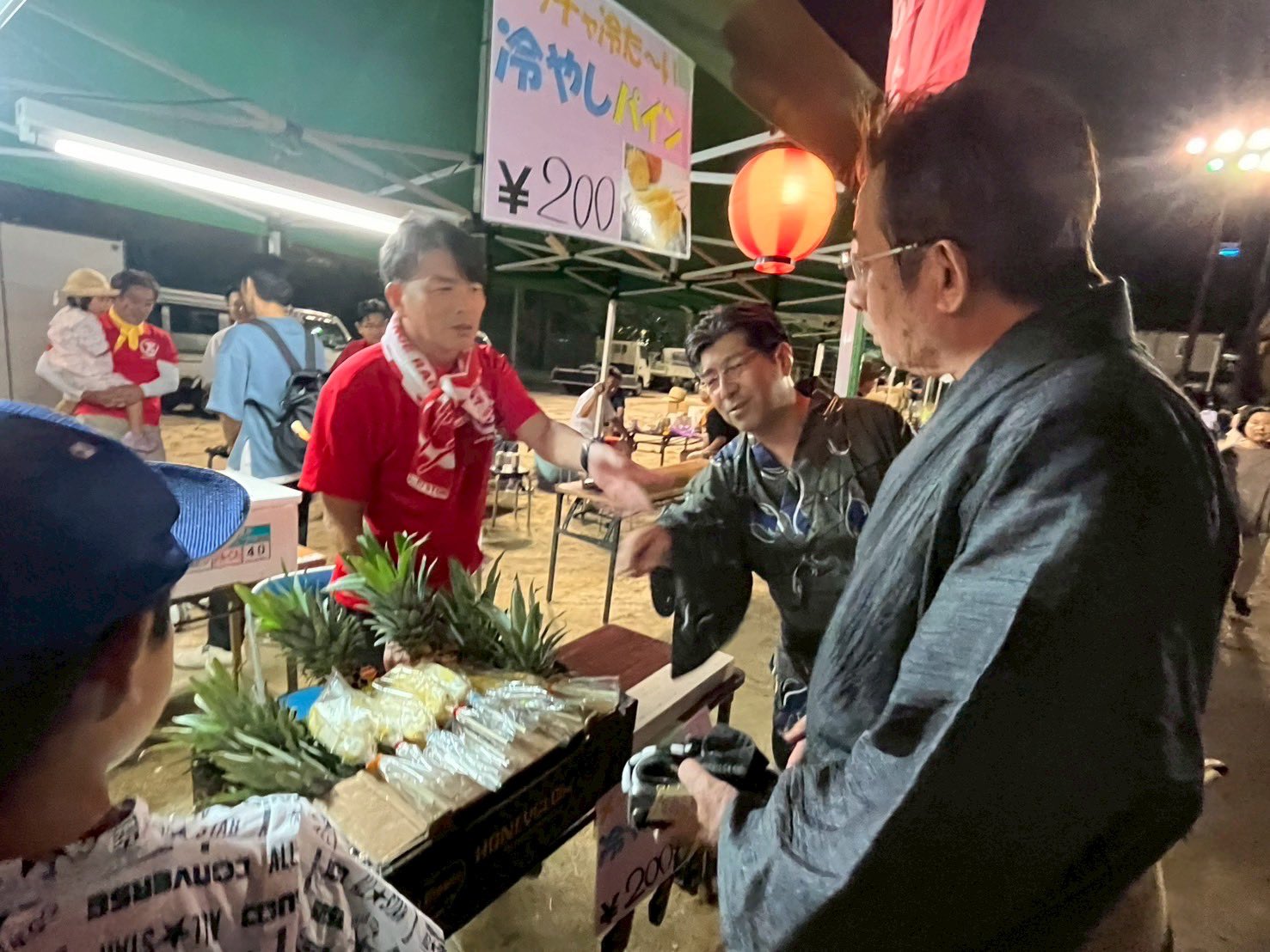 西尾市・吉良ふるさと盆踊りの集いに夫婦で
