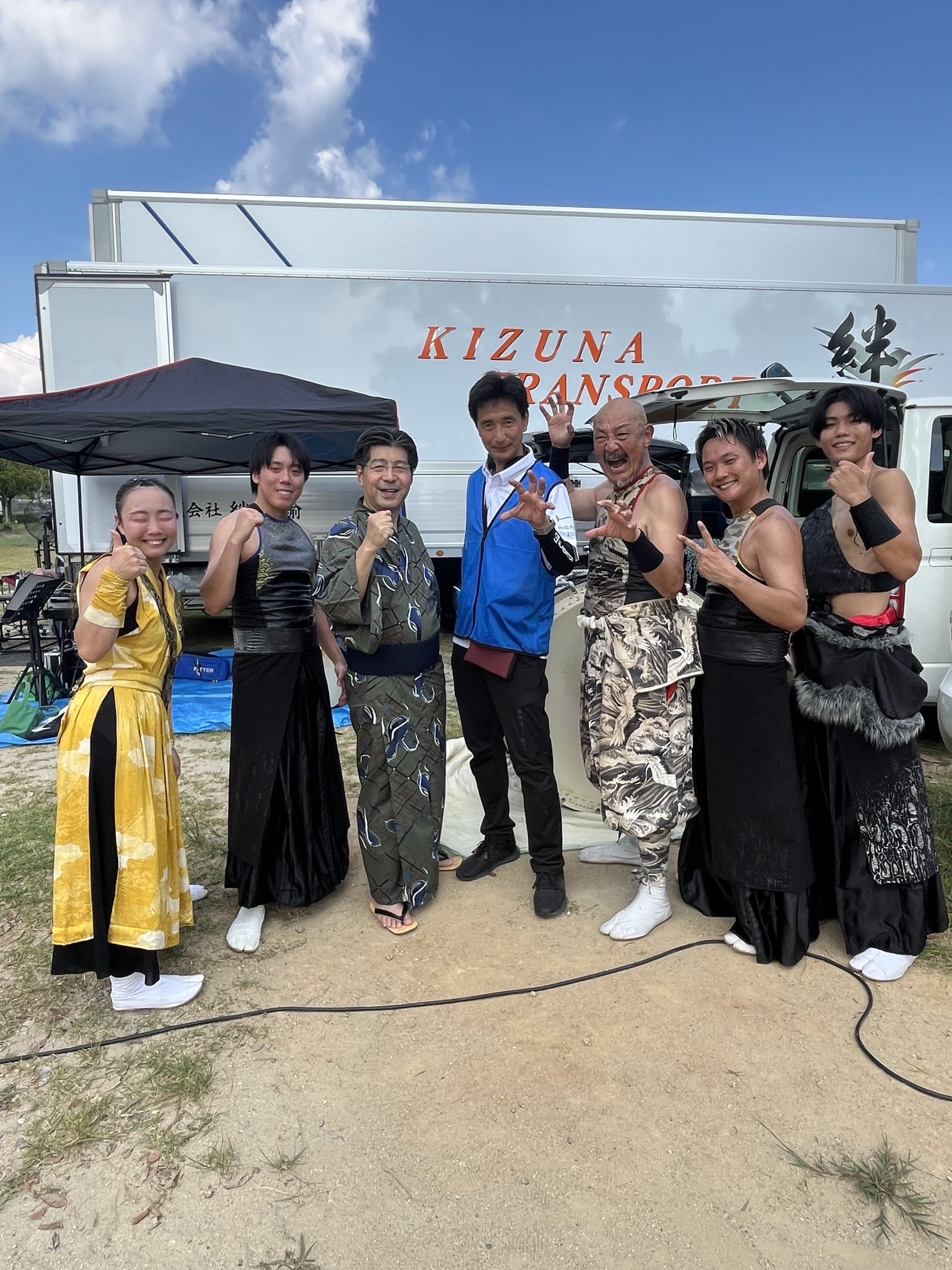 小豆坂学区内くじら映画祭や不吹町のお祭りに