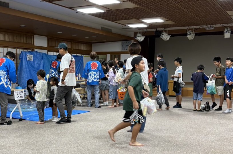 こどもたちも楽しんで帰られました