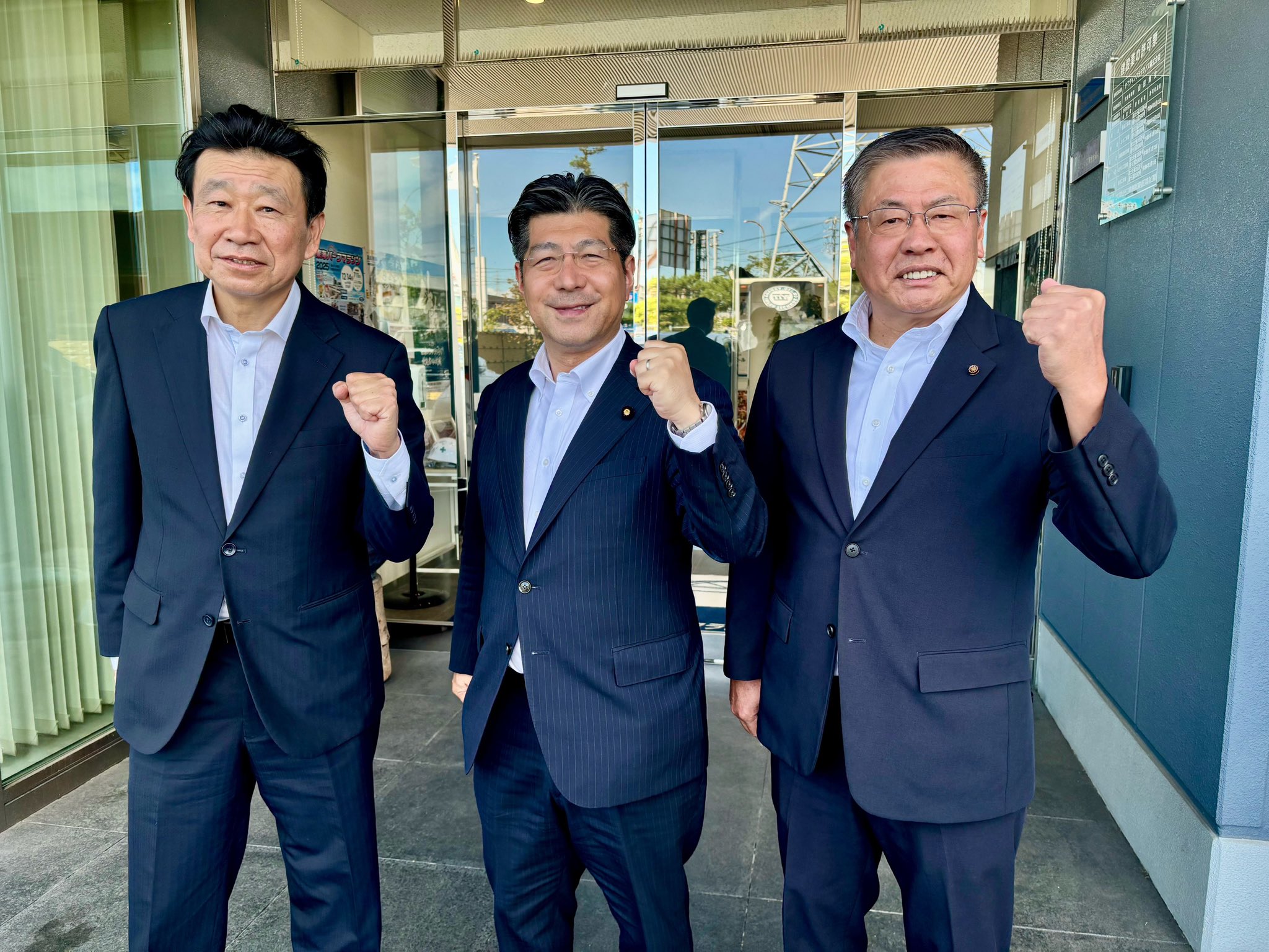 東海市議会の、石丸きくお、井上じゅんいち 各議員