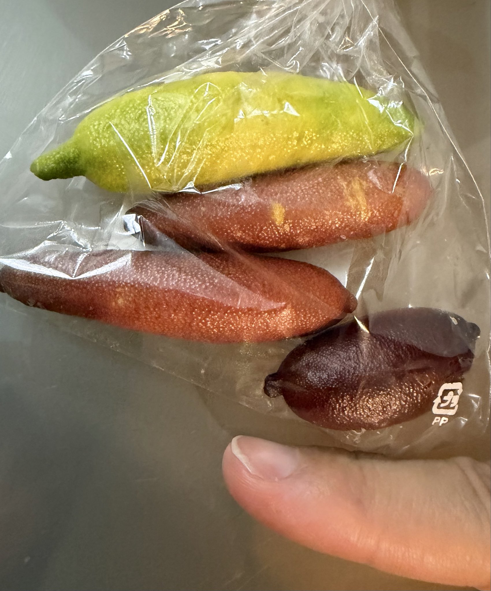 田原産のフィンガーライム