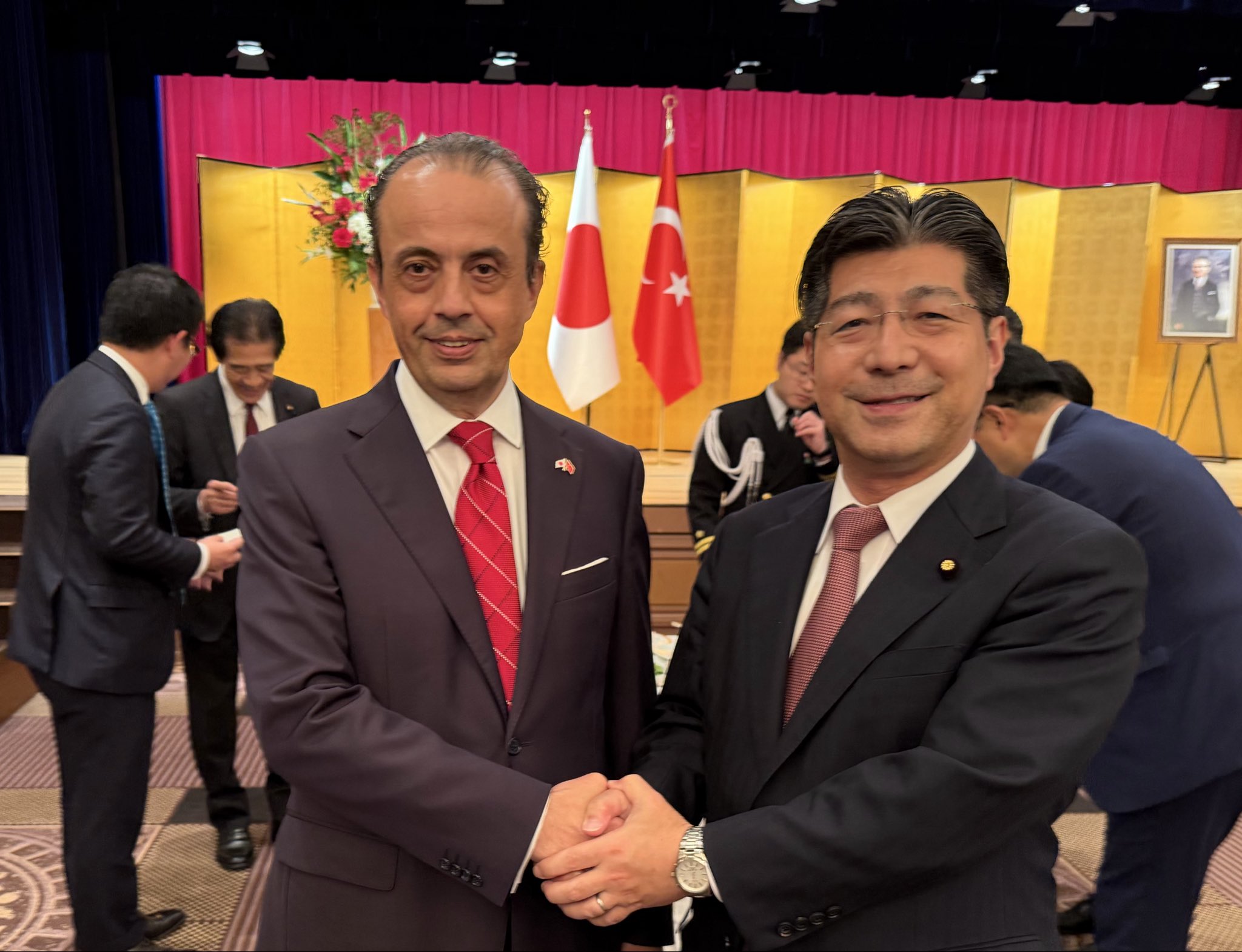 トルコ共和国建国102周年記念式典に