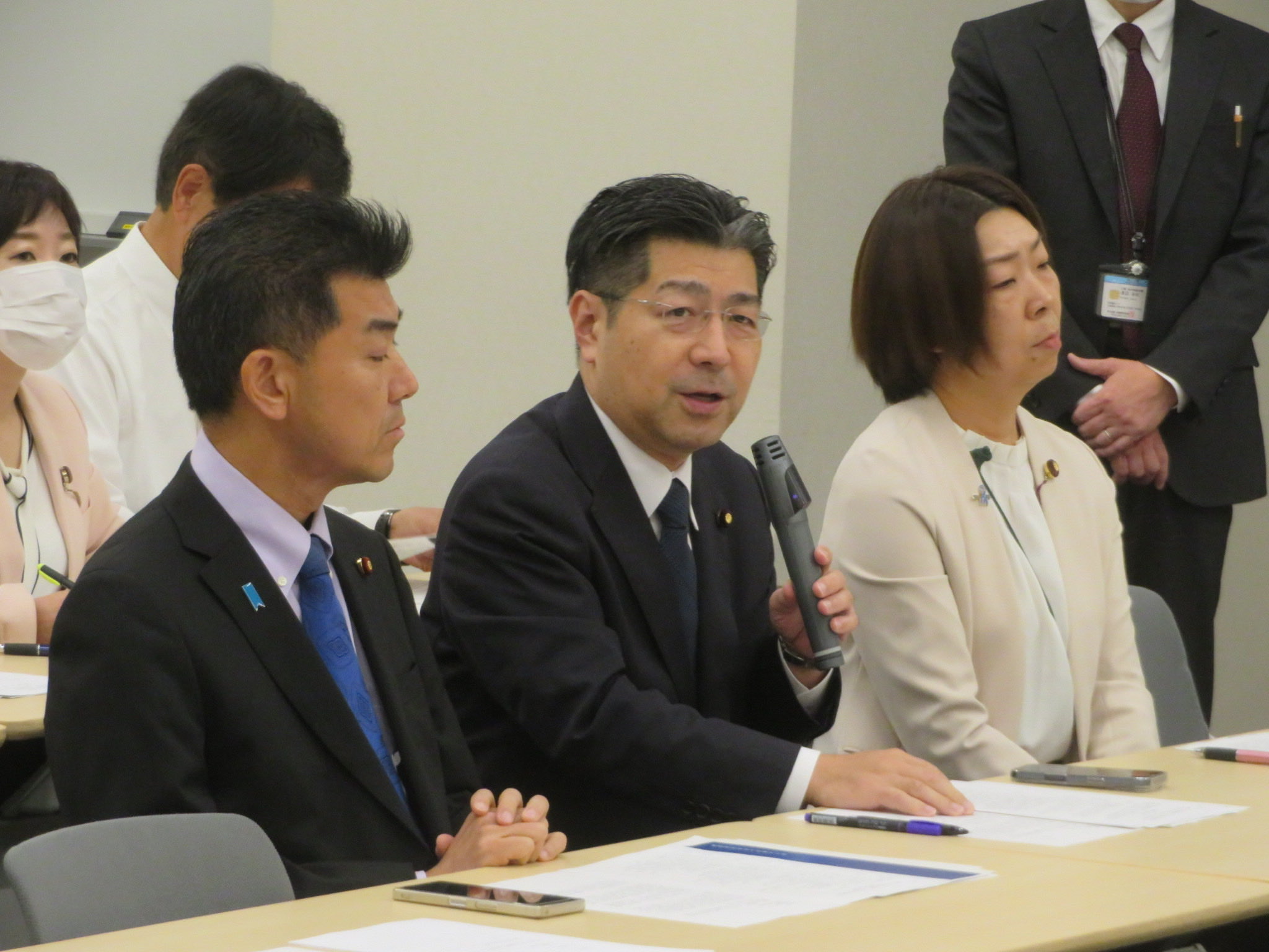 超党派ILO議員連盟の総会に