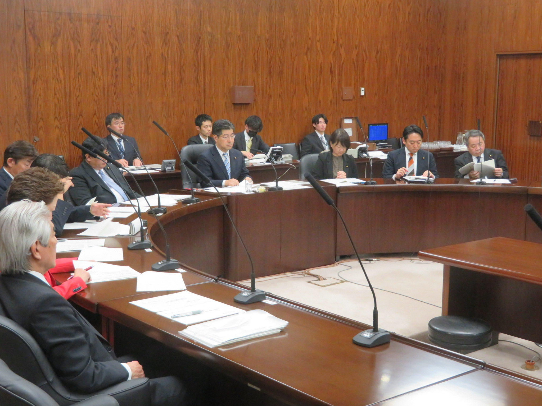 今国会から外交防衛委員長を拝命