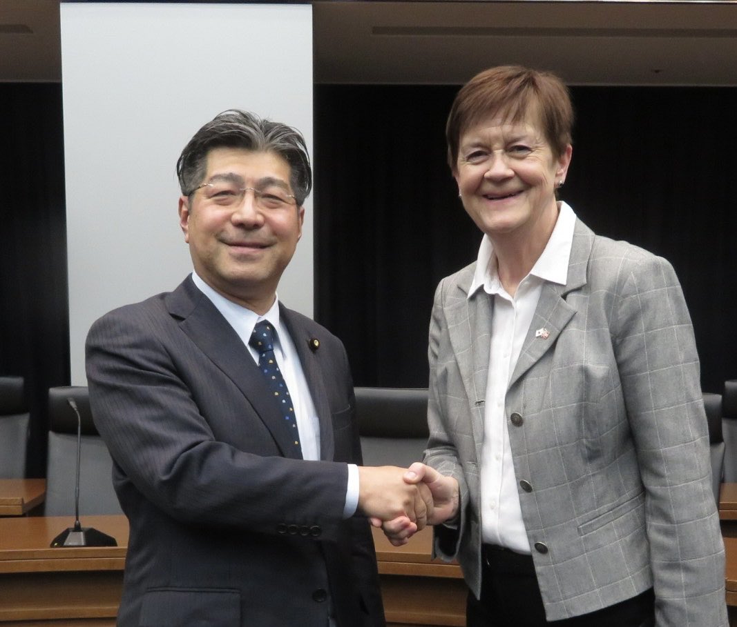 イグルム在京ノルウェー大使を歓迎