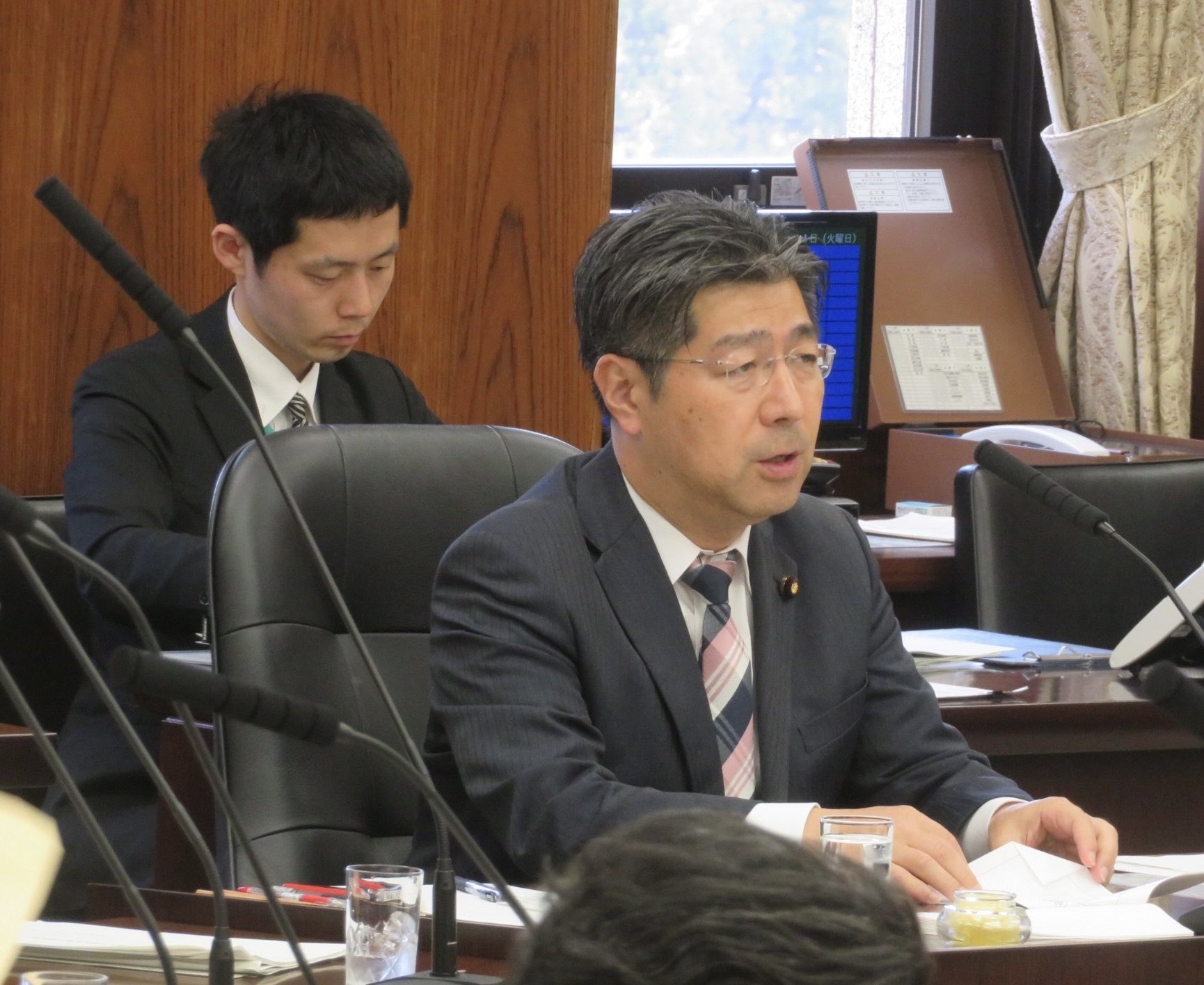 外交防衛委員会では、茂木敏充外務大臣・小泉進次郎防衛大臣から、所信演説を聞きました