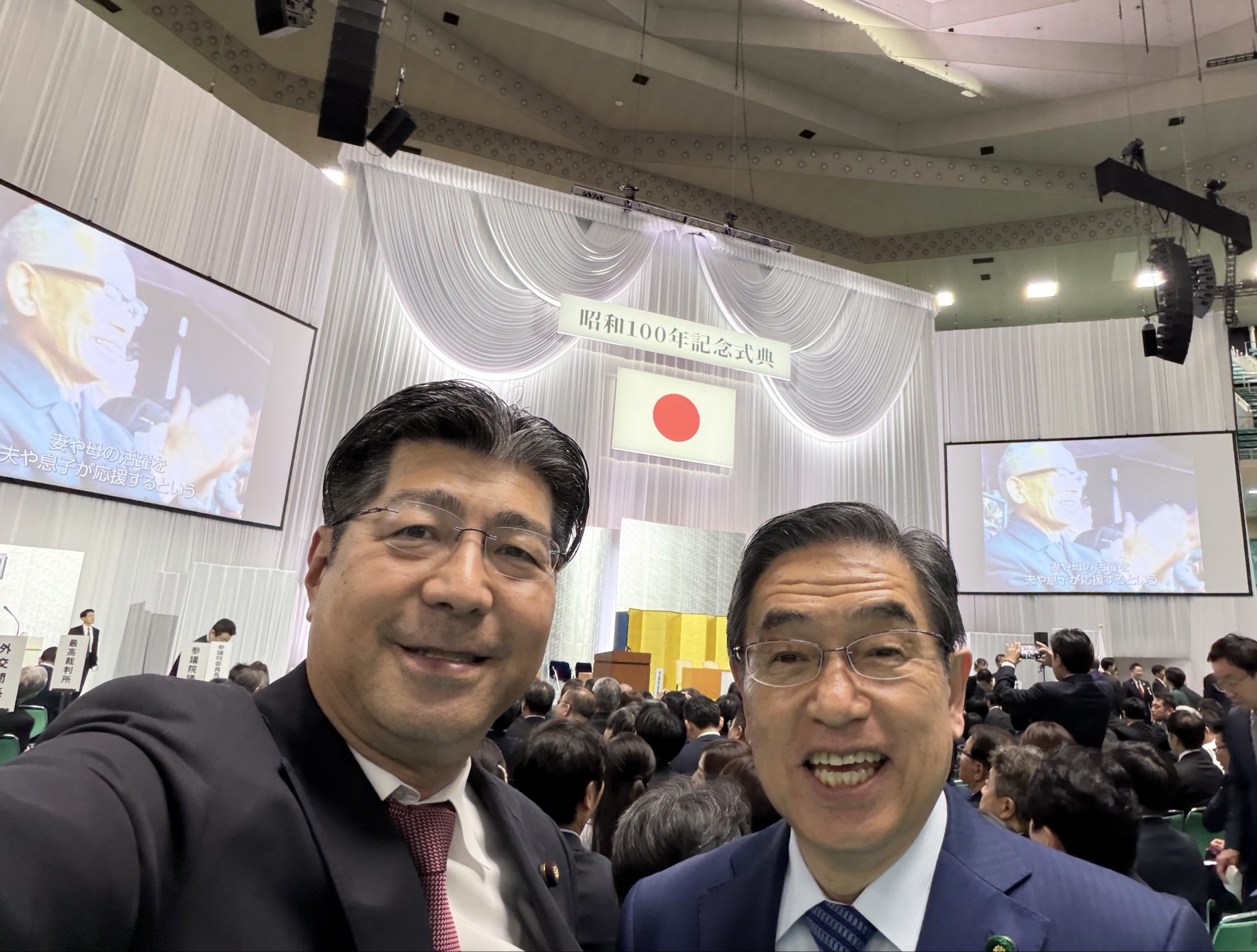 昭和30年生まれの #若松かねしげ 先輩（昨夏参議院議員を勇退。公明党）と