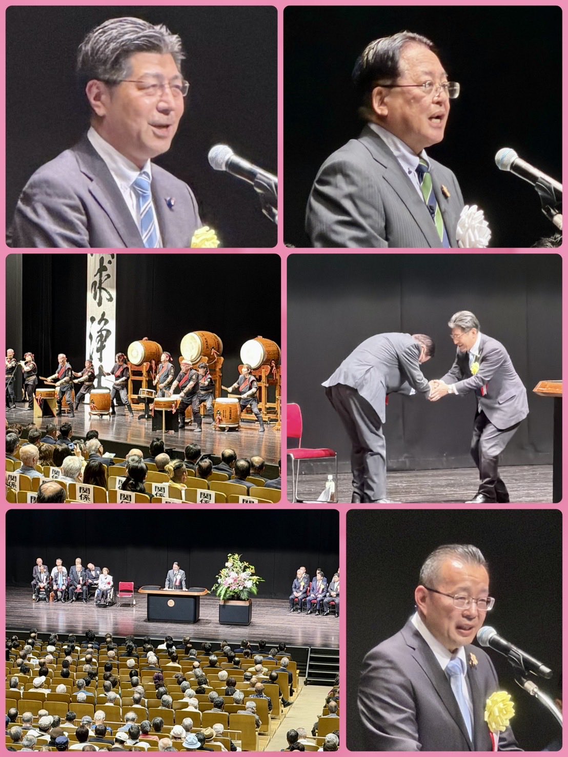 内田やすひろ岡崎市長を囲む新緑の会にお招きいただきご挨拶