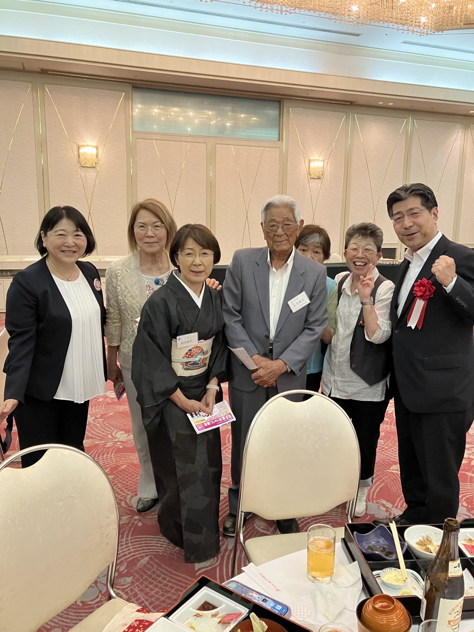 中部瀬戸内・宇検会総会に夫婦で参加、ご挨拶