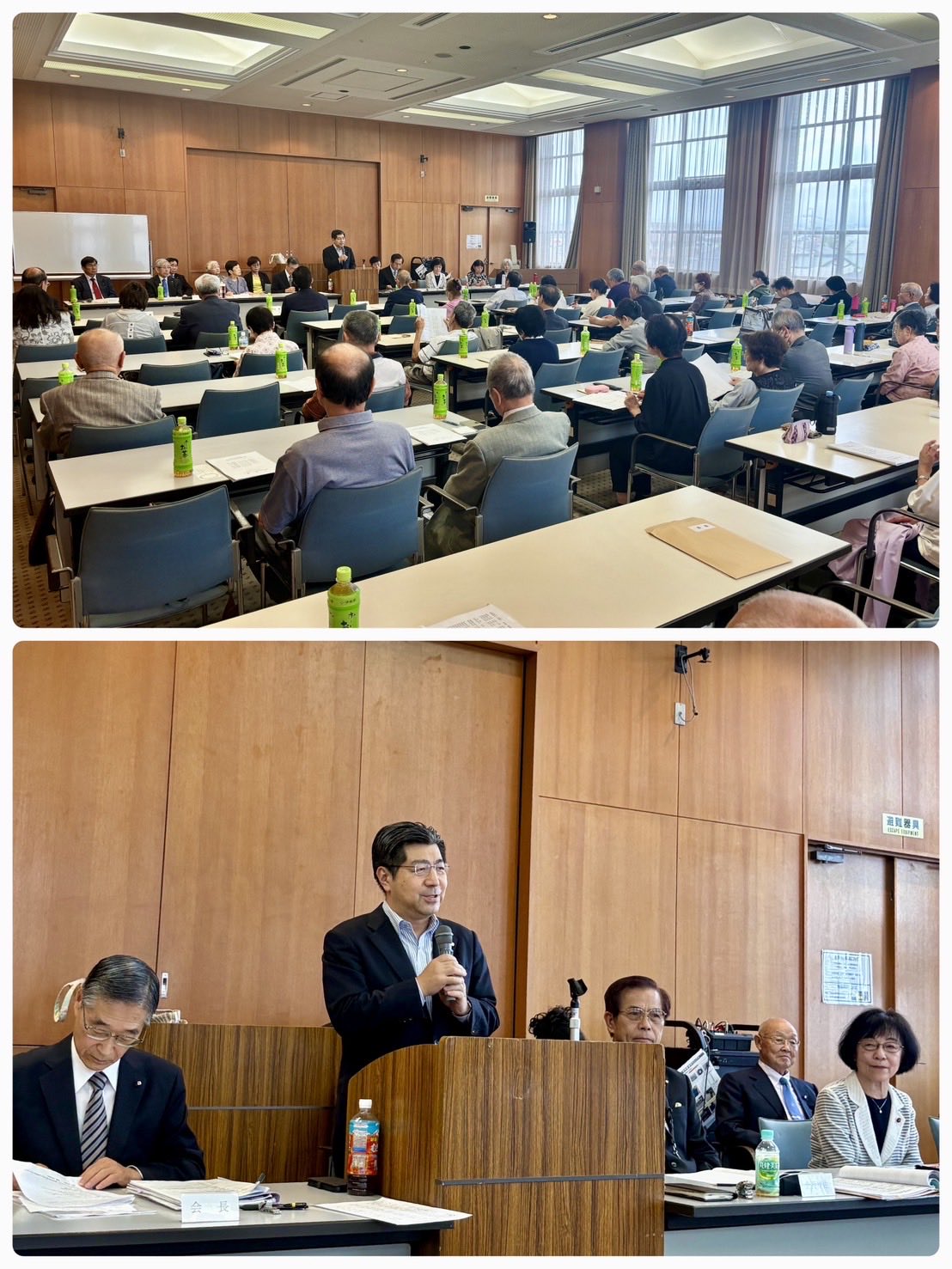 篁風会定期総会でご挨拶