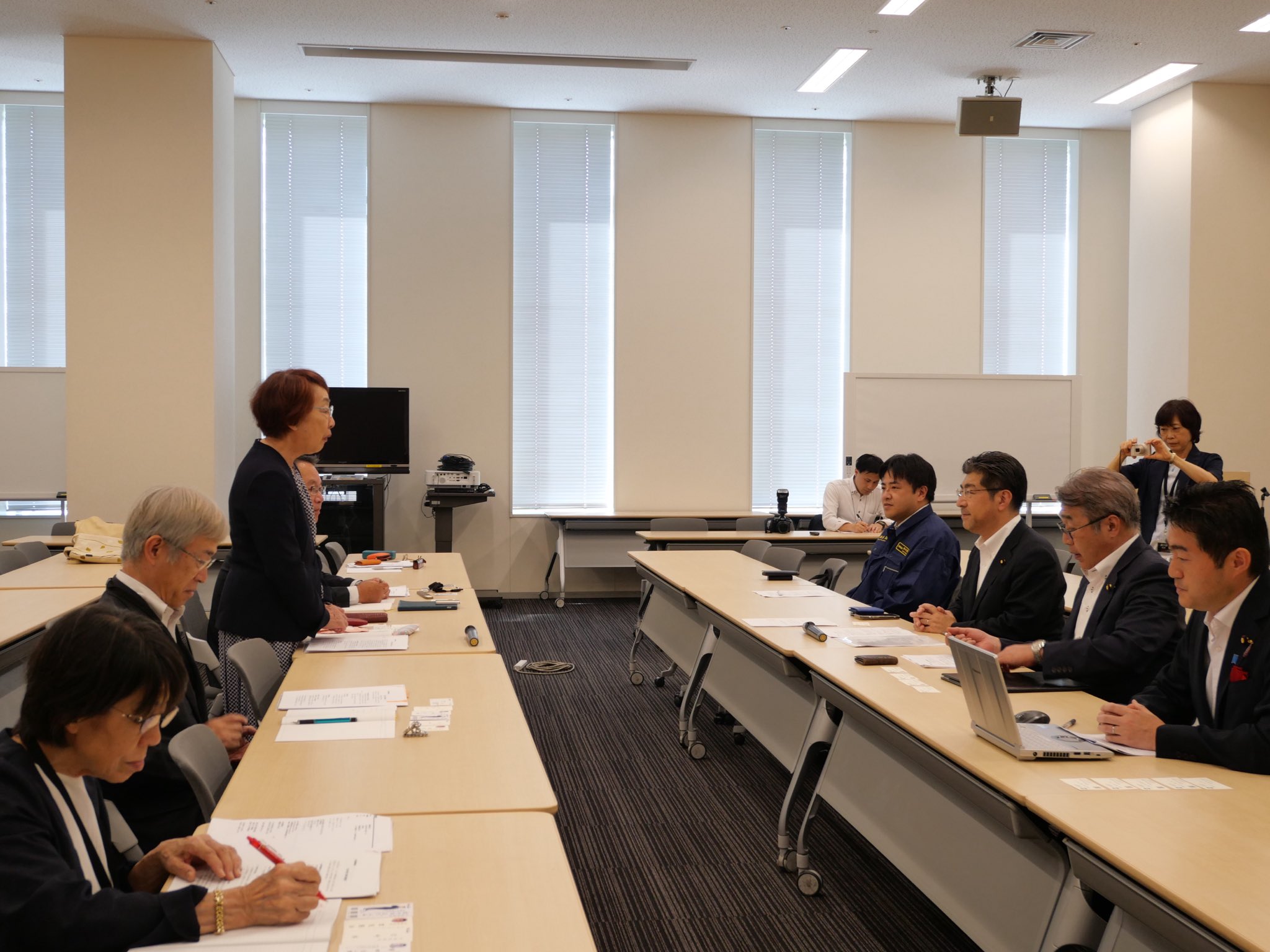 日本退職者連合 の野田那智子会長はじめ皆様よりご要請いただく