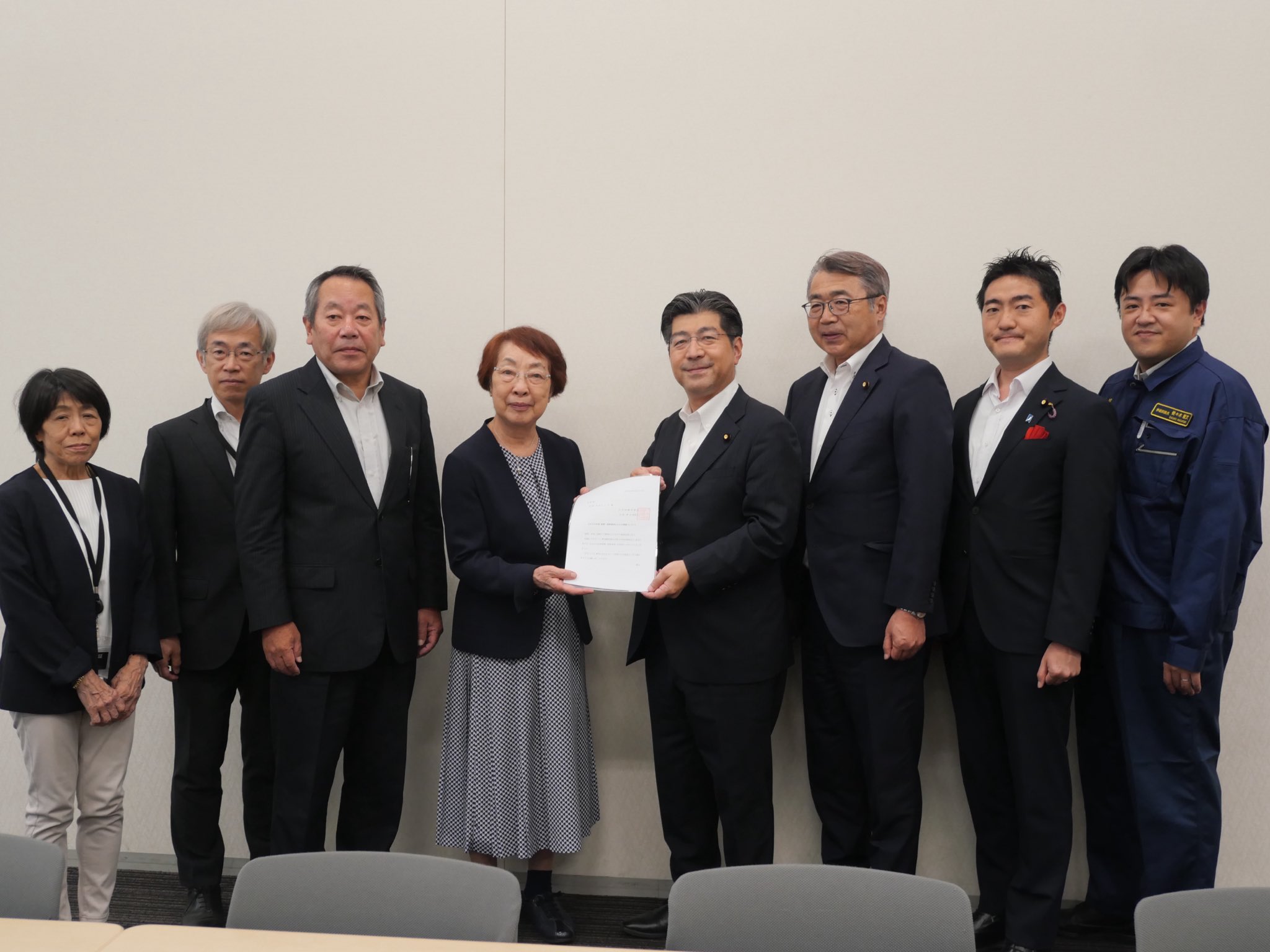 日本退職者連合 の野田那智子会長はじめ皆様よりご要請いただく