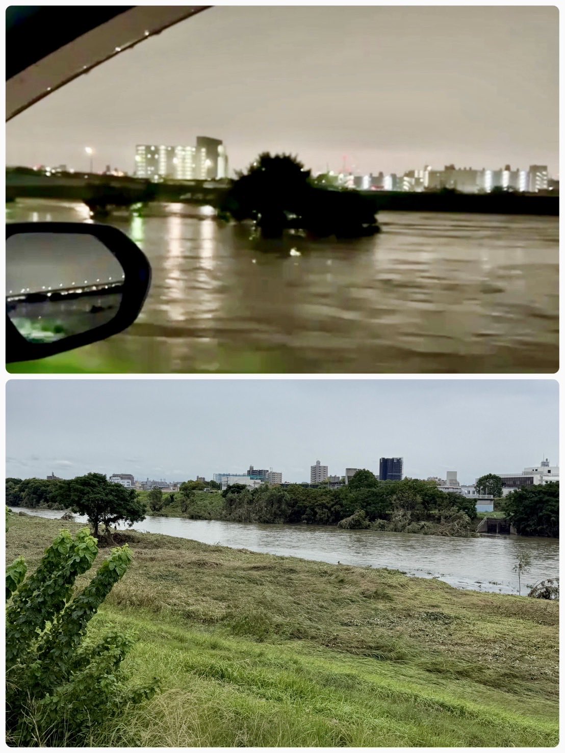 9月8日の大雨による被害から2日