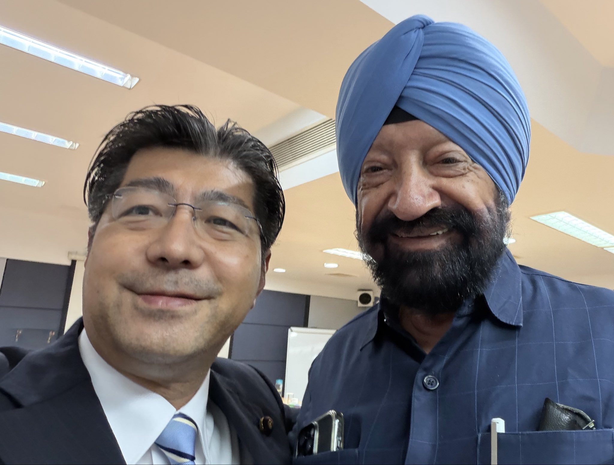 超党派のILO（国際労働機関）活動推進議員連盟の一員としてインドを訪問しています