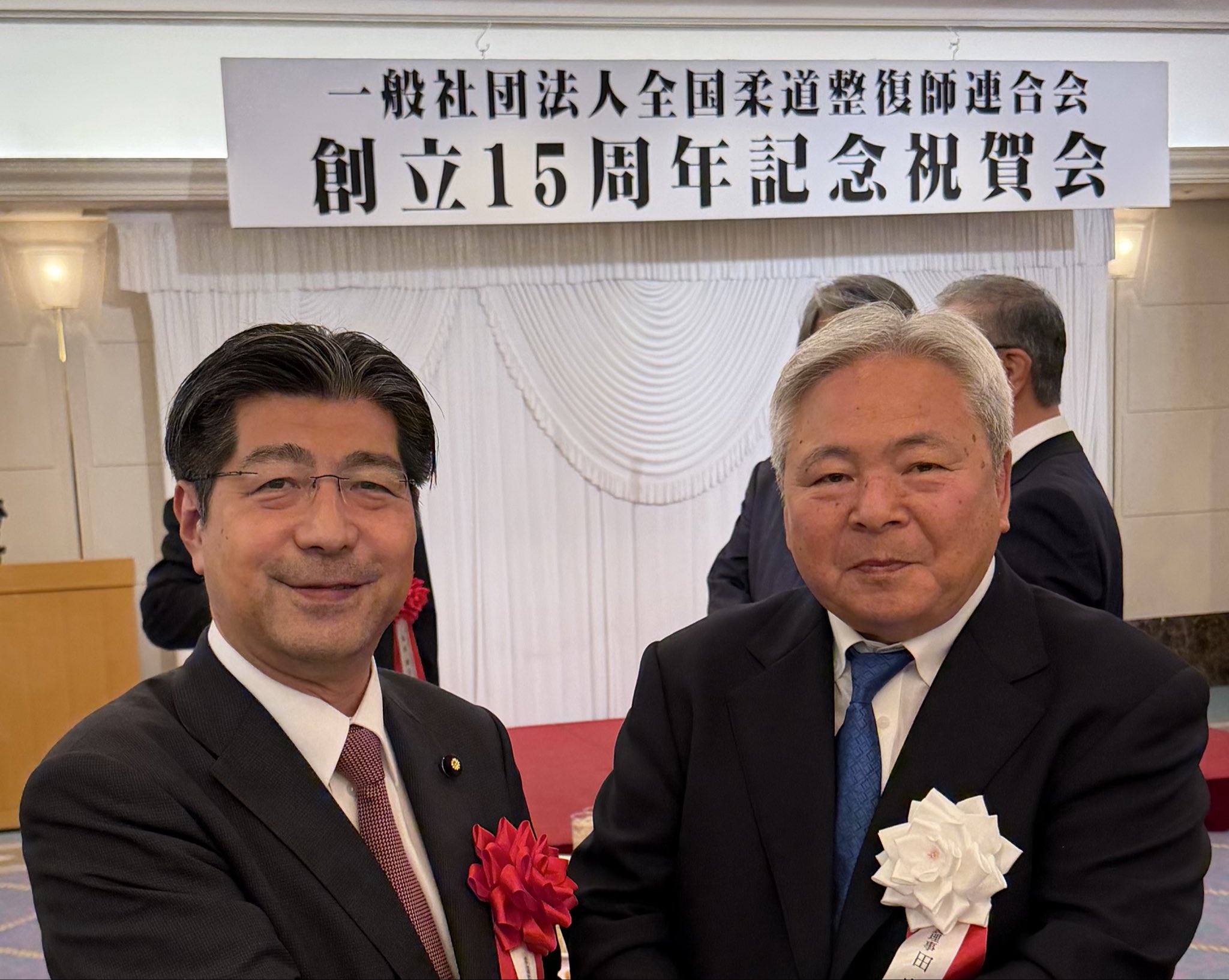 東京都内で全国柔道整復師連合会（田中威勢夫代表理事