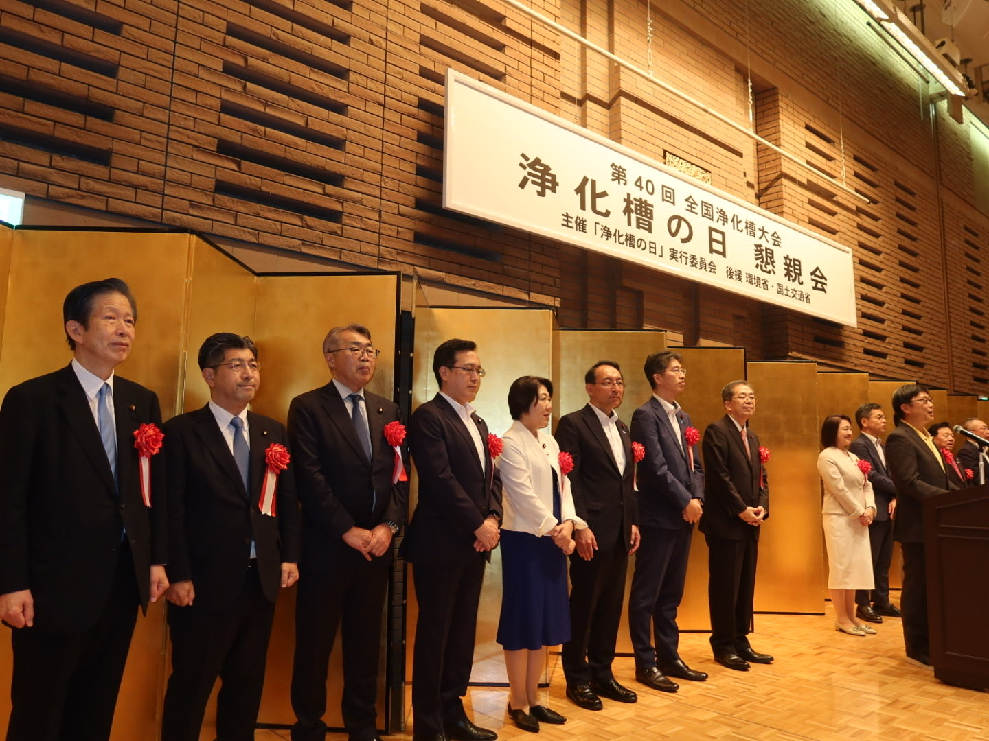 公明党議員が衆議院・参議院揃ってご挨拶させていただきました。